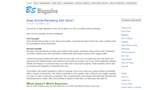Desktop Screenshot of blogsolve.com